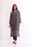 Prussian Lawn Printed Kurti